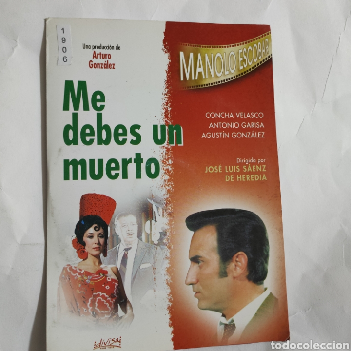 Kino: CTN1906 me debes un muerto DVD EDICION CARTON SEGUNDAMANO