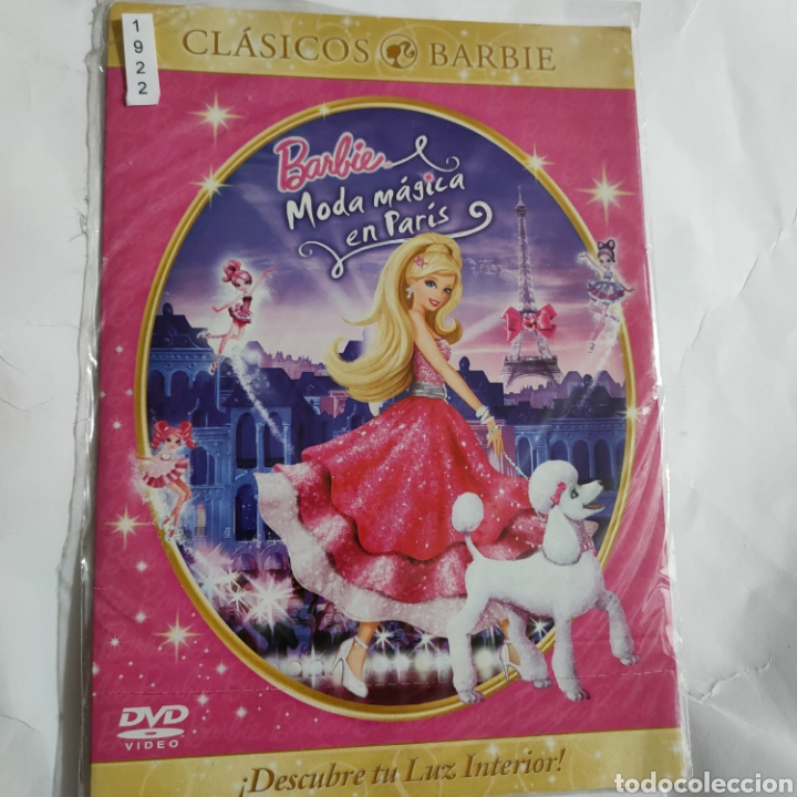 Cine: CTN1922 Barbie moda m&aacute;gica en Par&iacute;s DVD EDICION CARTON SEGUNDAMANO
