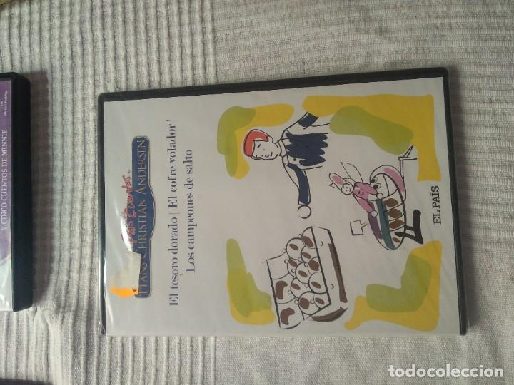 Cine: M-29 DVD EL TESORO DORADO, EL COFRE VOLADOR Y LOS CAMPEONES DE SALTO HANS CHRISTIAN ANDERSEN