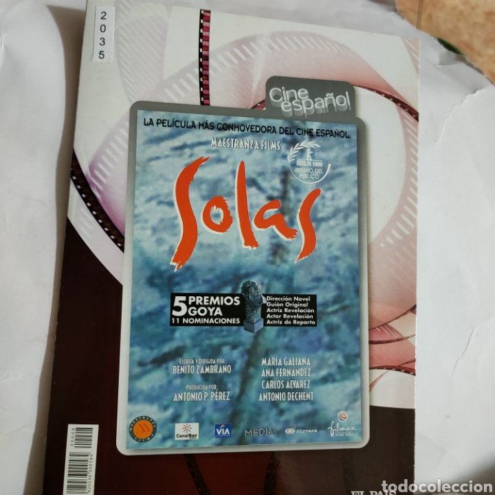 Cinema: CTN2035 solas DVD EDICION CARTON SEGUNDAMANO