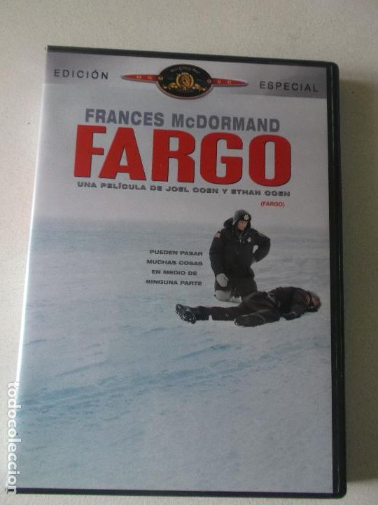 Cine: Fargo por Joel y Ethan Coen.1996. DVD. Edici&oacute;n Especial Multitud de extras