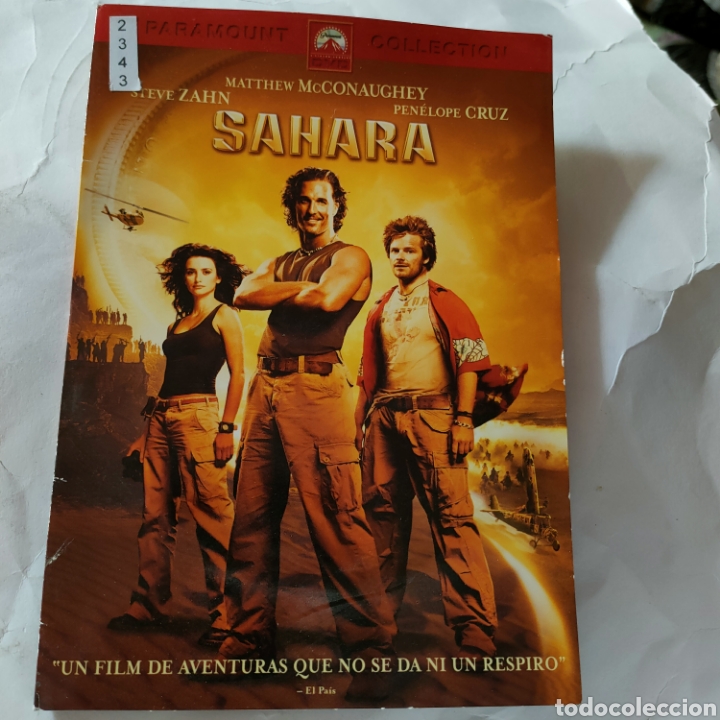 Cin&eacute;ma: CTN2343 S&aacute;hara DVD EDICION CARTON SEGUNDAMANO