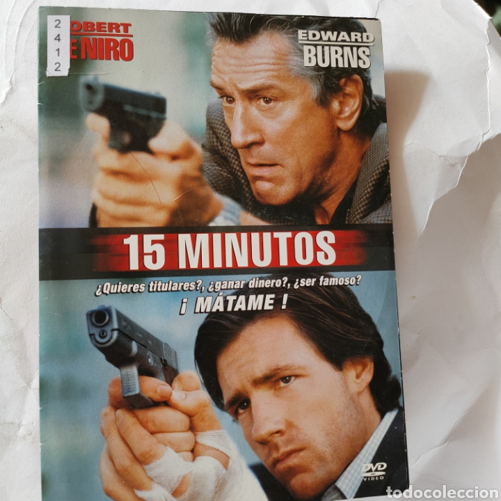 Cinema: CTN2412 15 minutos DVD EDICION CARTON SEGUNDAMANO