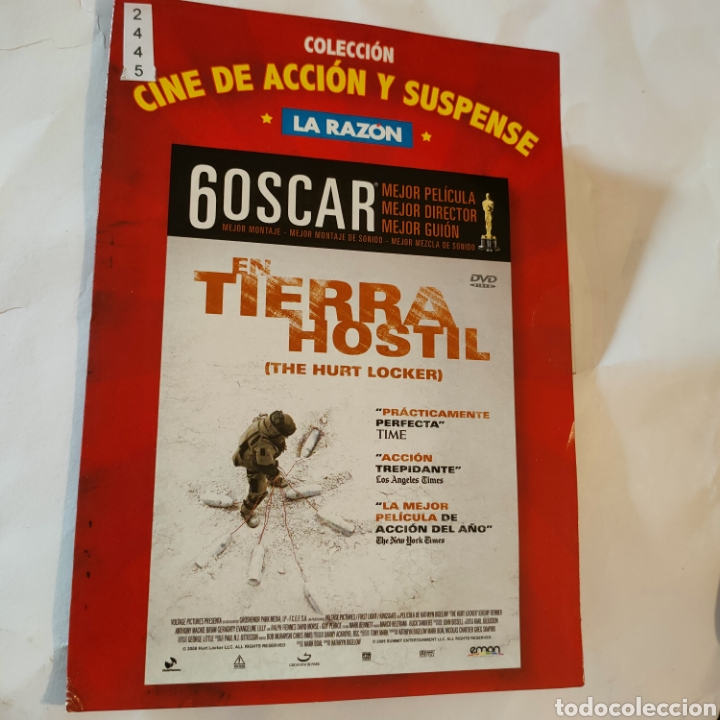 Cine: CTN2445 en tierra hostil DVD EDICION CARTON SEGUNDAMANO