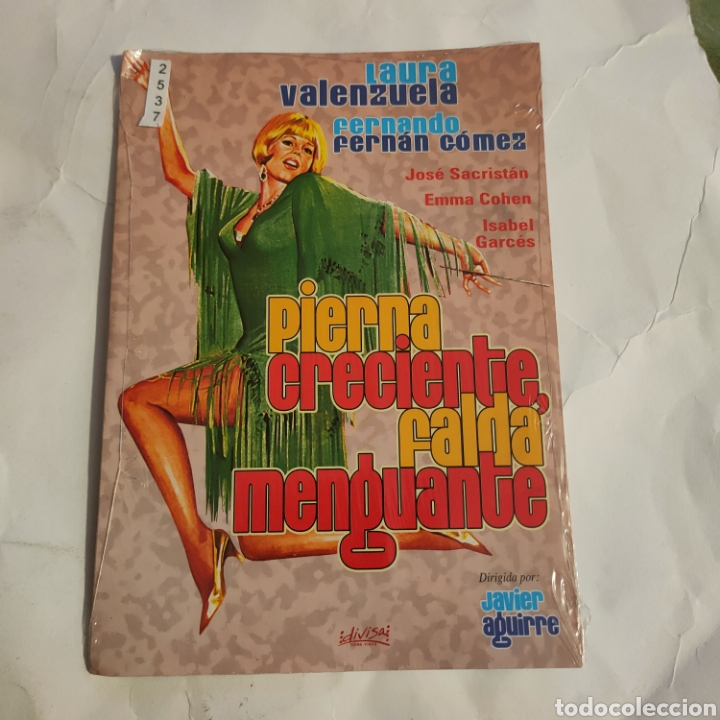 Cine: CTN2537 pierna creciente falda menguante DVD EDICION CARTON SEGUNDAMANO