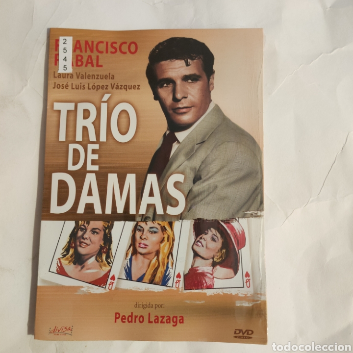 Cinema: CTN2545 tr&iacute;o de damas DVD EDICION CARTON SEGUNDAMANO