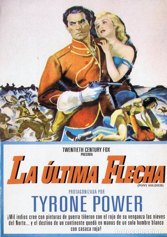Cine: LA &Uacute;LTIMA FLECHA TYRONE POWER - Foto 1