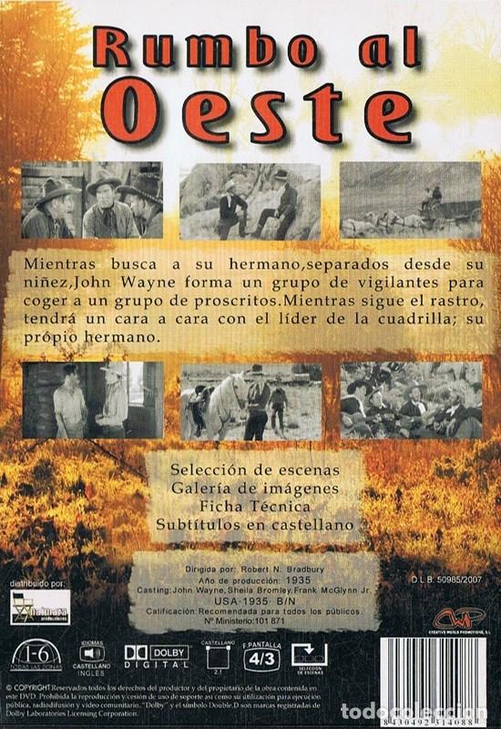 Cine: RUMBO AL OESTE JOHN WAYNE - Foto 2