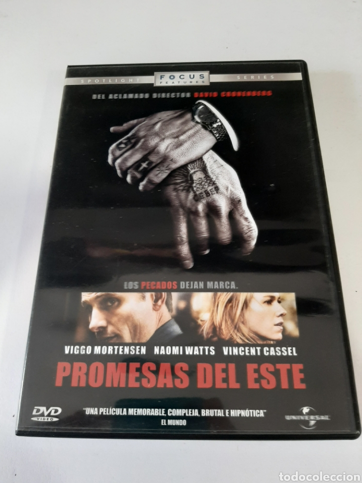 Cinema: S159 Promesas del Este DVD COMO NUEVO