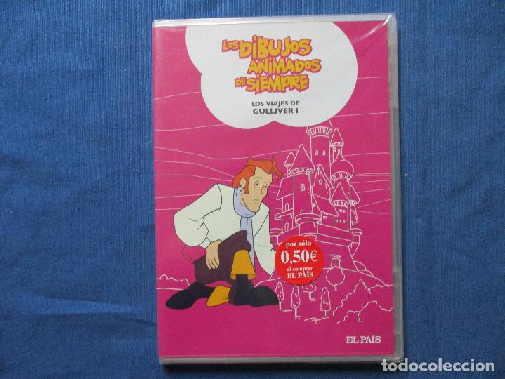 Cine: DVD - LOS DIBUJOS ANIMADOS DE SIEMPRE 9 &middot; LOS VIAJES DE GULLIVER I &middot; PRECINTADA &middot; CAJA FINA, SLIM