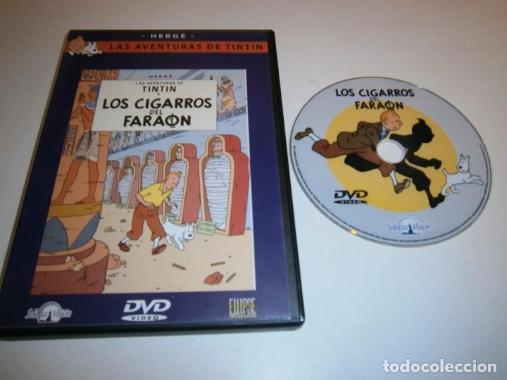 Cine: LAS AVENTURAS DE TINTIN LOS CIGARROS DEL FARAON