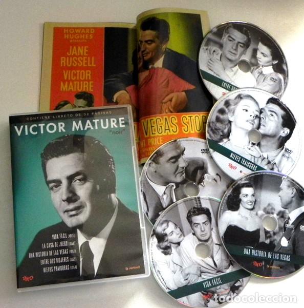 Cine: DVD PEL&Iacute;CULAS VICTOR MATURE VIDA F&Aacute;CIL LA CASA DE JUEGO UNA HISTORIA LAS VEGAS LIBRETO SUSPENS RUGBY