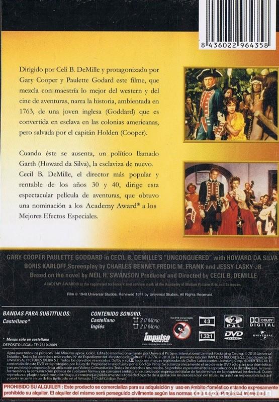 Cine: LOS INCONQUISTABLES GARY COOPER - Foto 2