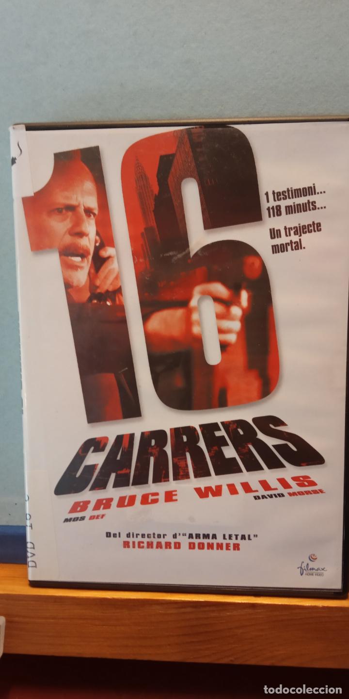 Cine: 16 CALLES. BRUCE WILLIS. DVD. - Foto 1