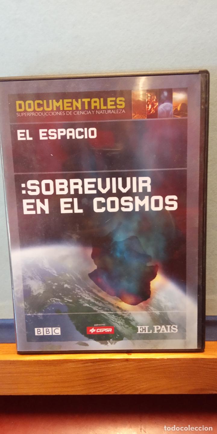 Cine: EL ESPACIO: SOBREVIVIR EN EL COSMOS. DVD.
