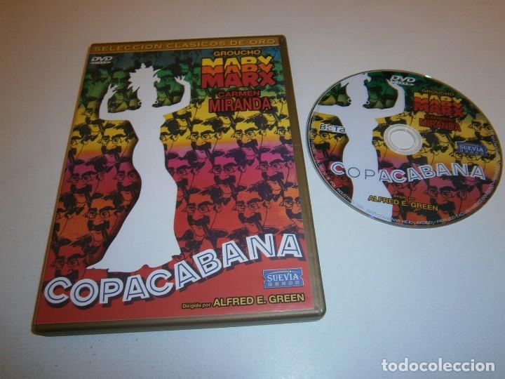 Cine: COPACABANA DVD GROUCHO MARX CARMEN MIRANDA
