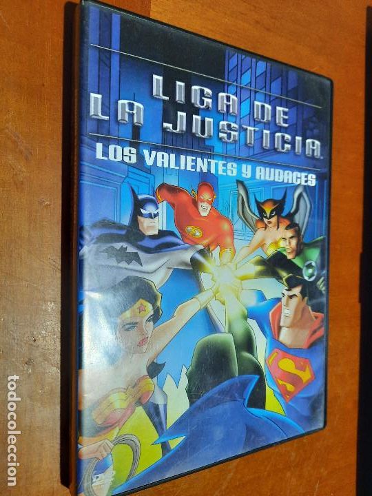 Cinema: LA LIGA DE LA JUSTICIA. LOS VALIENTES Y AUDACES. ANIMACI&Oacute;N. DVD EN BUEN ESTADO