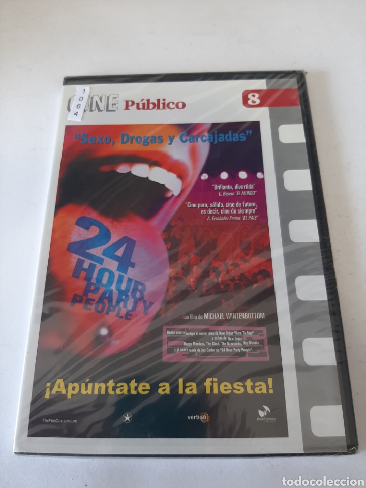Cin&eacute;ma: REFTF.1064 24 hour party people DVD NUEVO PRECINTADO ( TAPA FINA )