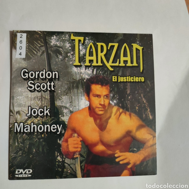Kino: CTN2604 Tarz&aacute;n el justiciero DVD EDICION CARTON SEGUNDAMANO
