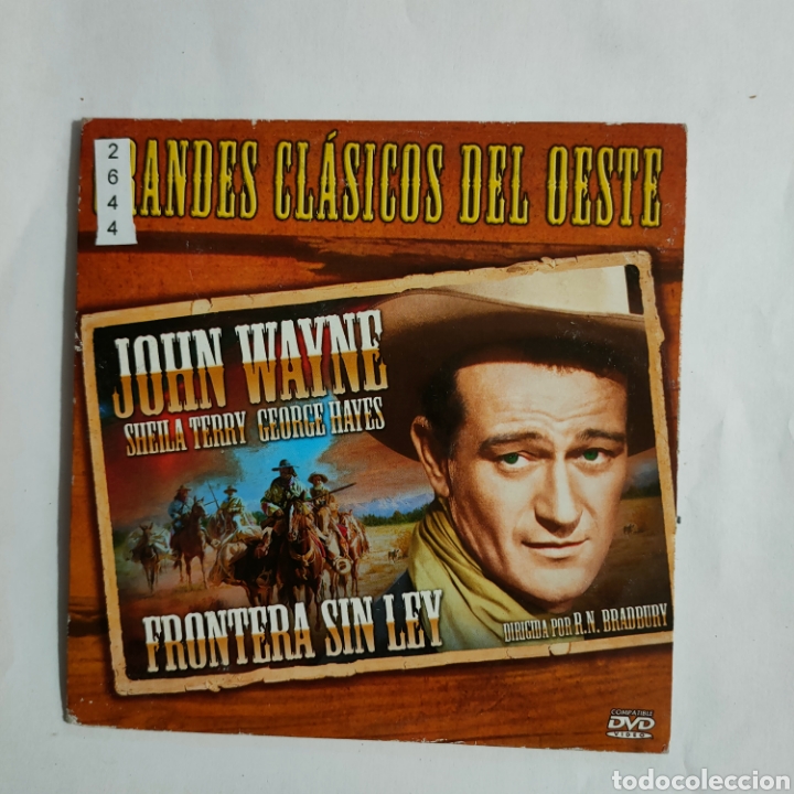 Cin&eacute;ma: CTN2644 frontera sin ley DVD EDICION CARTON SEGUNDAMANO