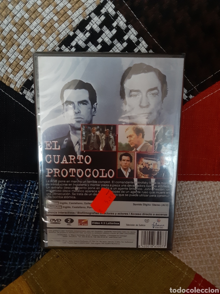 Cine: DVD El Cuarto Protocolo (Precintado) - Foto 2
