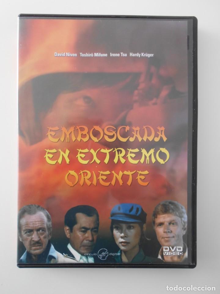 Cinema: EMBOSCADA EN ORIENTE MEDIO. DVD DE LA PELICULA DE DAVID NIVEN Y TOSHIR&Ocirc; MIFUNE. 99 MINUTOS.CCOLOR.
