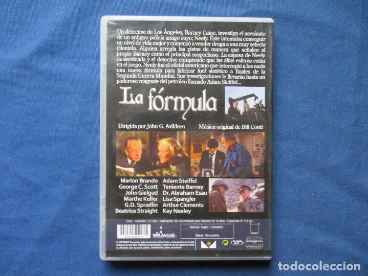 Cine: DVD - LA F&Oacute;RMULA - Foto 2