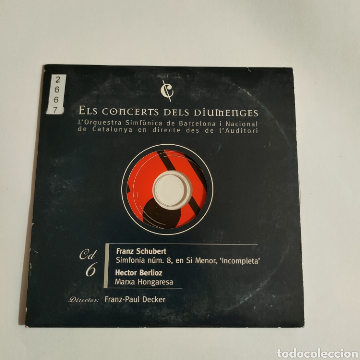 Cine: CTN2667 els concerts Dels diumenges DVD EDICION CARTON SEGUNDAMANO