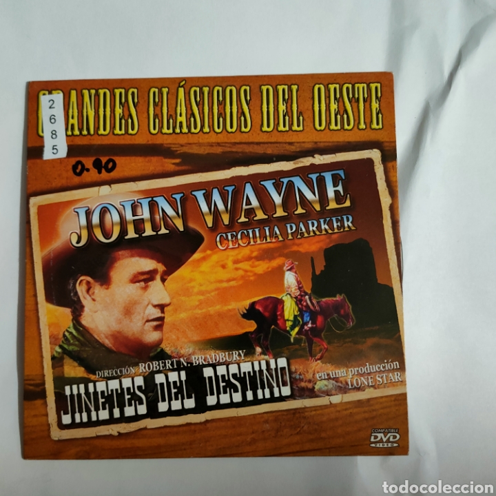 Cinema: CTN2685 jinetes del destino DVD EDICION CARTON SEGUNDAMANO