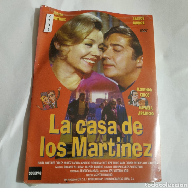 Cine: CTN2731 la casa de los Mart&iacute;nez DVD EDICION CARTON SEGUNDAMANO