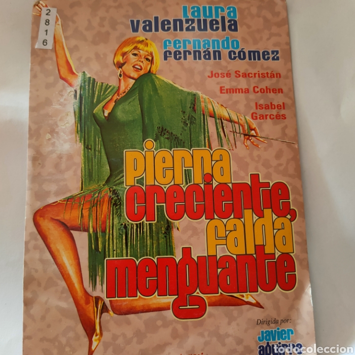 Cinema: CTN2816 pierna creciente falda menguante DVD EDICION CARTON SEGUNDAMANO