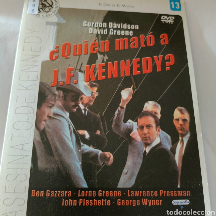Cinema: CTN2896 qui&eacute;n mato a j.f kennedy DVD EDICION CARTON SEGUNDAMANO