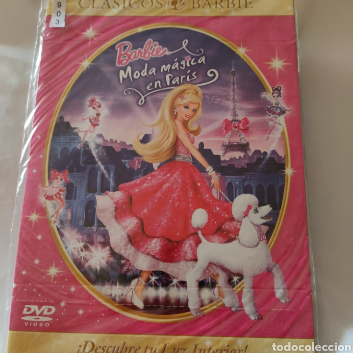 Cine: CTN2903 Barbie moda m&aacute;gica en paris DVD EDICION CARTON SEGUNDAMANO