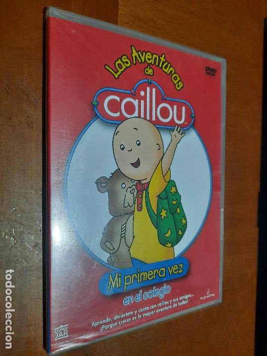 Cine: LAS AVENTURAS DE CAILLOU. 10 DVDS EN CAJAS DIFERENTES. CAJAS ESTRECHAS. 9 PRECINTADAS