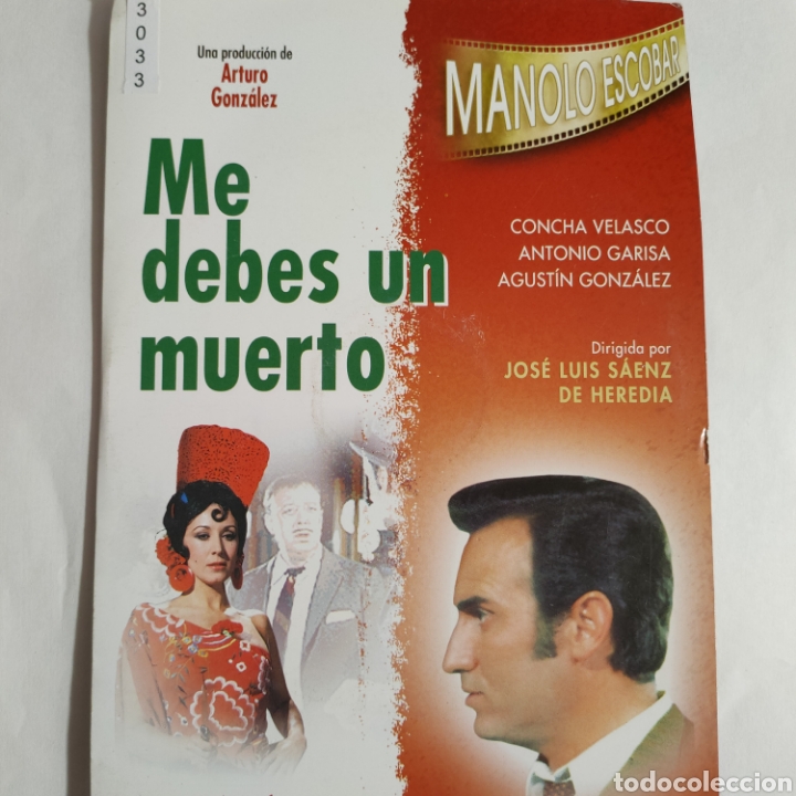 Kino: CTN3033 me debes un muerto DVD EDICION CARTON SEGUNDAMANO