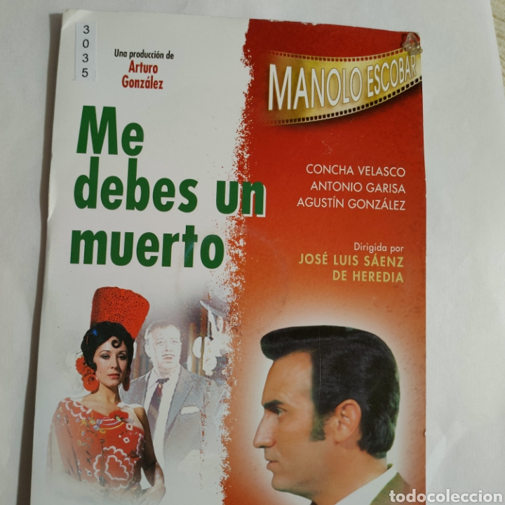 Cine: CTN3035 me debes un muerto DVD EDICION CARTON SEGUNDAMANO