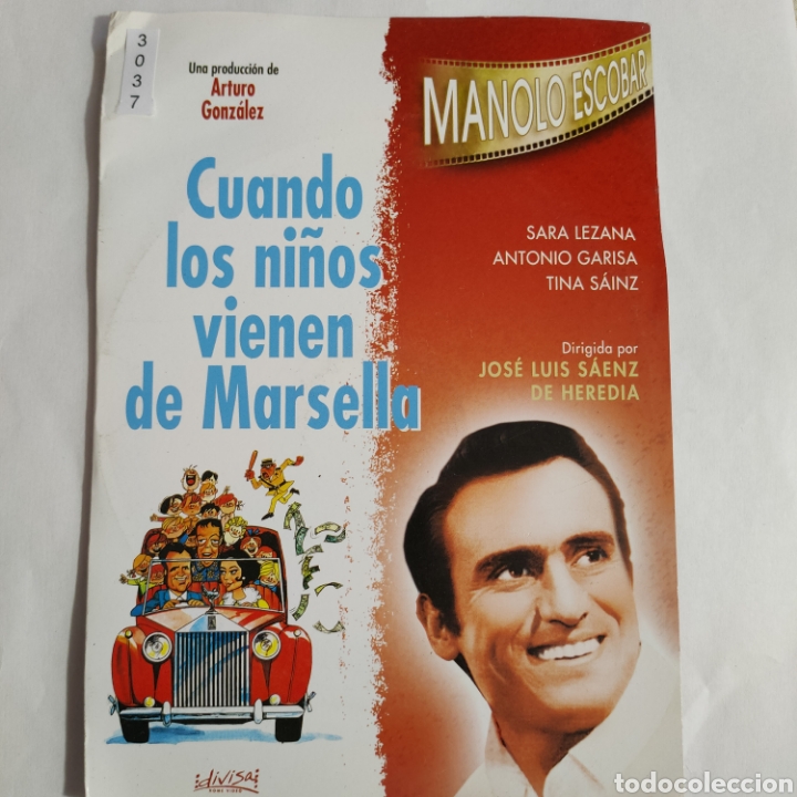 Cine: CTN3037 cuando los ni&ntilde;os vienen de Marsella DVD EDICION CARTON SEGUNDAMANO