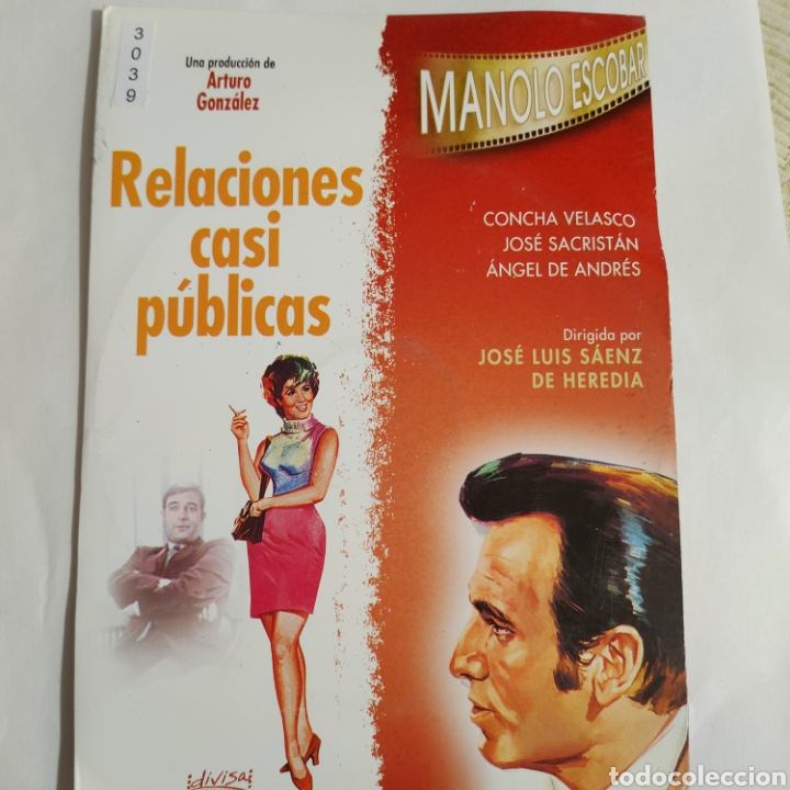 Kino: CTN3039 relaciones casi p&uacute;blicas DVD EDICION CARTON SEGUNDAMANO