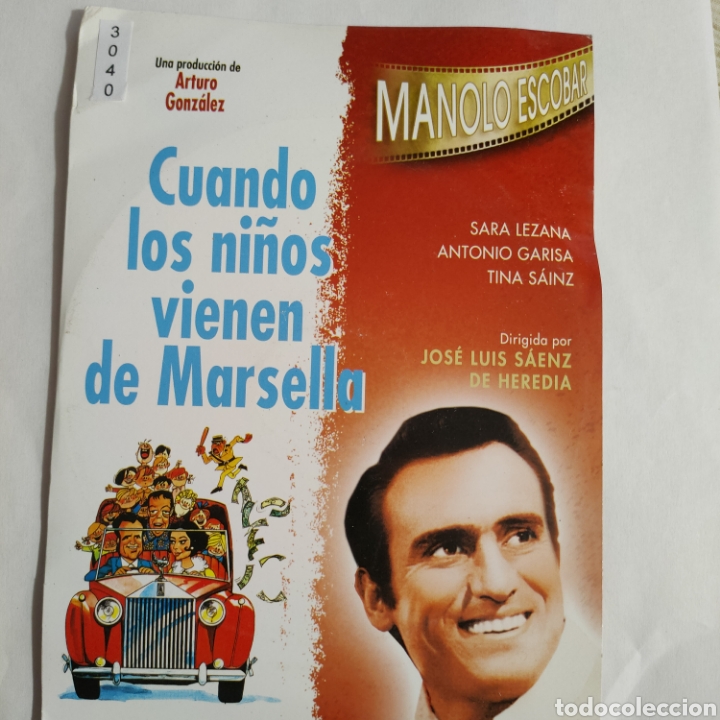 Kino: CTN3040 cuando los ni&ntilde;os vienen de Marsella DVD EDICION CARTON SEGUNDAMANO