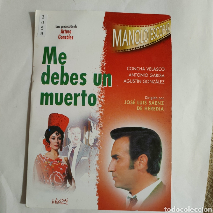 Kino: CTN3059 me debes un muerto DVD EDICION CARTON SEGUNDAMANO