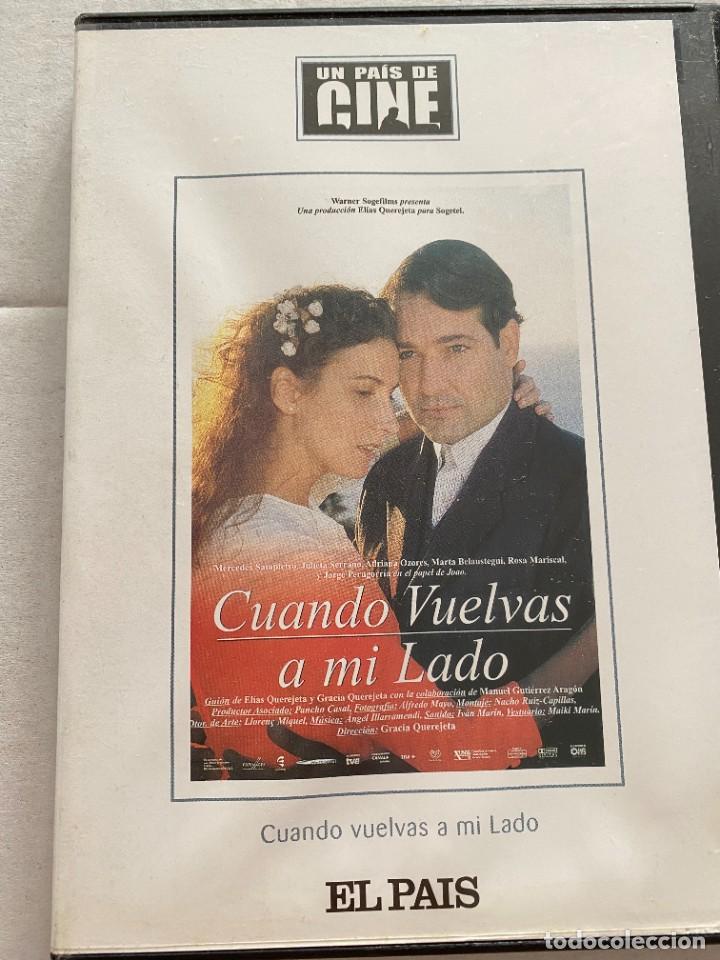 Cin&eacute;ma: DVD EL PAIS- CUANDO VUELVAS A MI LADO