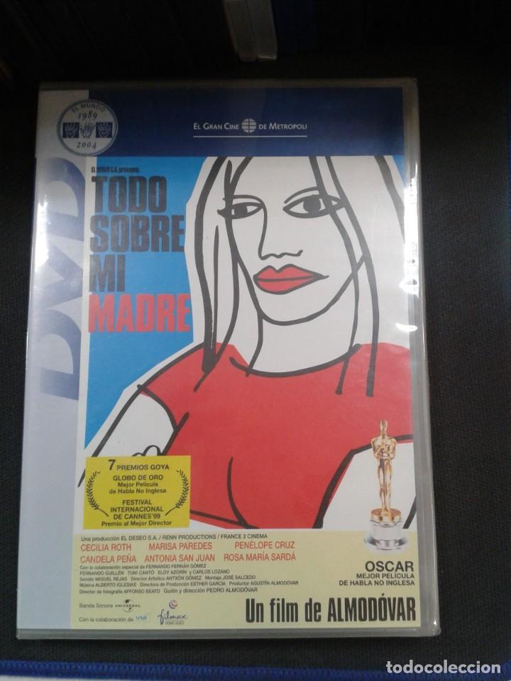 Kino: TODO SOBRE MI MADRE. EL GRAN CINE DE METROPOLI. PRECINTADA