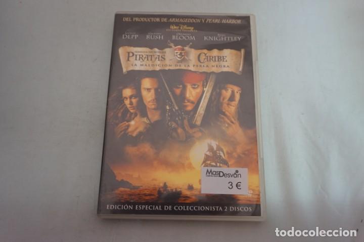 Cine: 11-4/ 1 X DVD - PIRATAS DEL CARIBE - LA MALDICION DE LA PERLA NEGRA