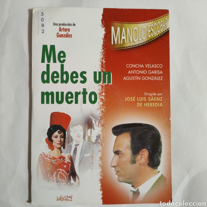 Cin&eacute;ma: CTN3092 me debes un muerto DVD EDICION CARTON SEGUNDAMANO