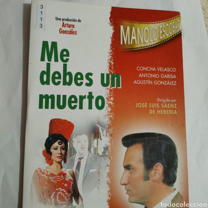Cinema: CTN3113 me debes un muerto DVD EDICION CARTON SEGUNDAMANO