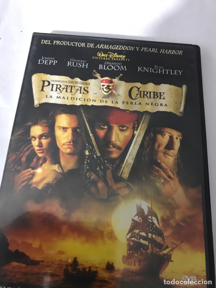 Cine: Piratas del caribe la maldici&oacute;n de la perla negra Edici&oacute;n Especial 2 discos