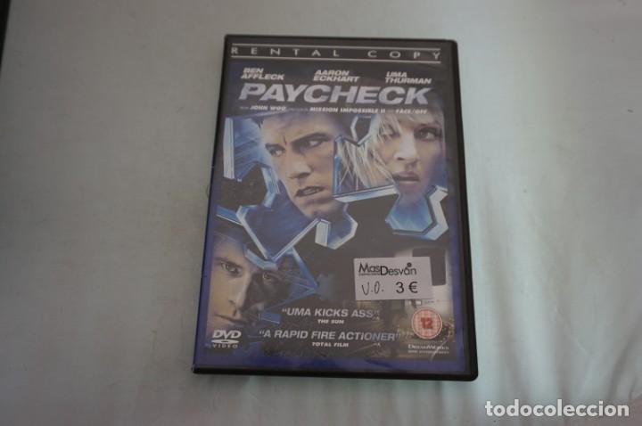 Cinema: 12-1/ 1 X DVD - EN INGLES - PAYCHECK - BEN AFFLECK