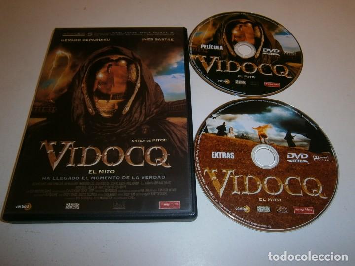 Cine: VIDOCQ EL MITO DVD EDICION DOS DISCOS GERARD DEPARDIEU INES SASTRE