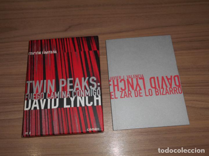 Cine: TWIN PEAKS Fuego Camina Conmigo EDICION LIMITADA 2 DVD + LIBRO 98 Pag. DAVID LYNCH Como NUEVA