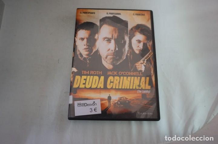 Cine: 13-3/ 1 X DVD - DEUDA CRIMINAL - TIM ROTH